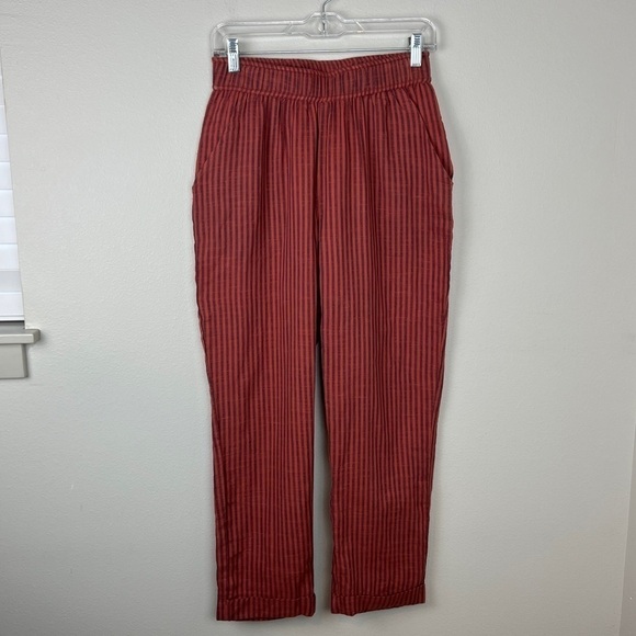 Sundry for Evereve Stripe Summer Trouser Pants - Picture 2 of 5